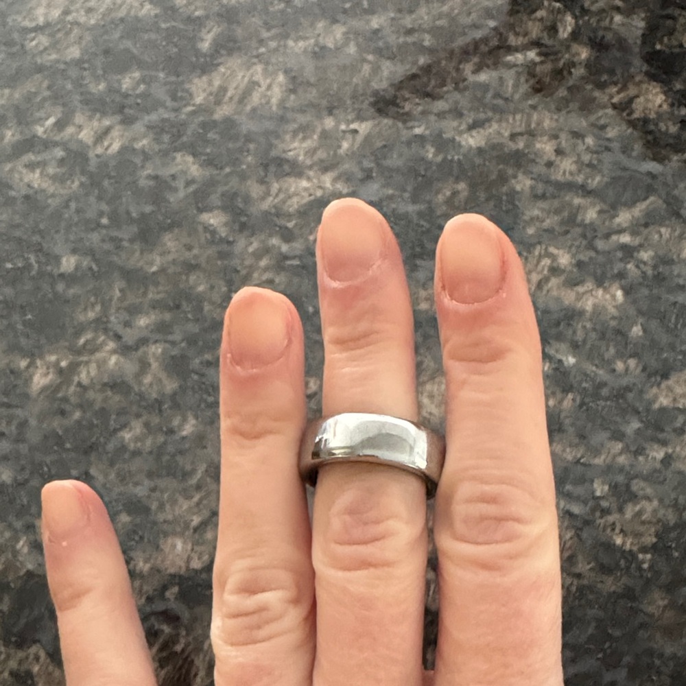 Oura Silver Ring Gen 3